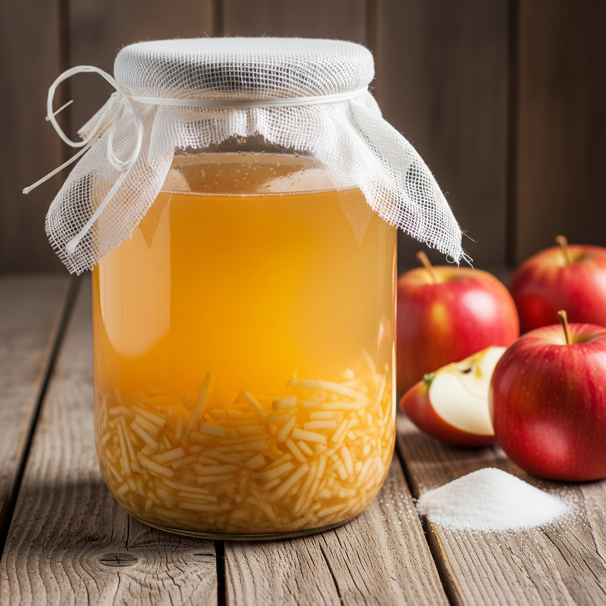 Vin de mere de casă – rețetă simplă, naturală