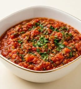 Salată de vinete mediteraneeană